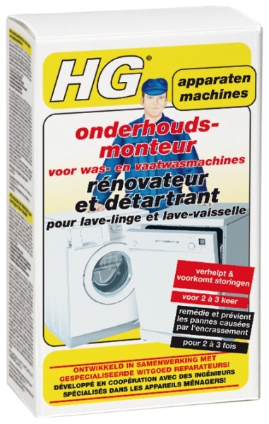 HG onderhoudsmonteur voor was- en vaatwasmachines